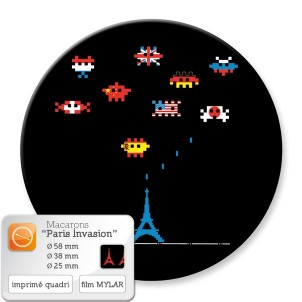 Badge �Paris Invasion�