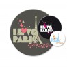 Badge ?I love Paris?