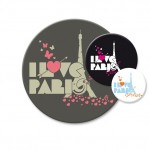 Badge ?I love Paris?