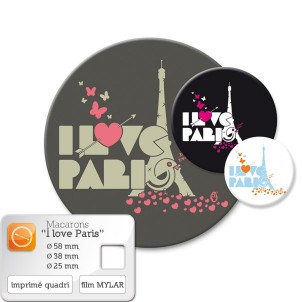 Badge �I love Paris�